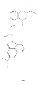 Sodium cromoglicate 
