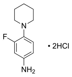 (3-Fluoro-4-piperidin-1-ylphenyl)amine dihydrochloride CDS020226-50MG