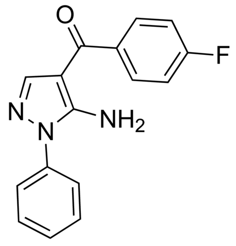 (5-Amino-1-phenyl-1H-pyrazol-4-yl)(4-fluorophenyl)methanone JRD0256-1G