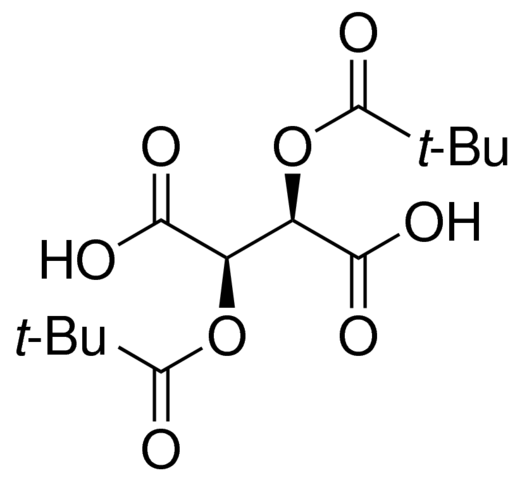 ()-O,O-Di-pivaloyl-L-tartaric acid 
