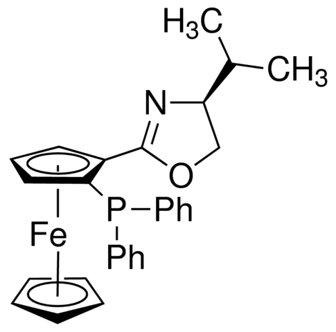 (S)[(Sp)-2-(Diphenylphosphino)ferrocenyl]-4-isopropyloxazoline 717398-100MG