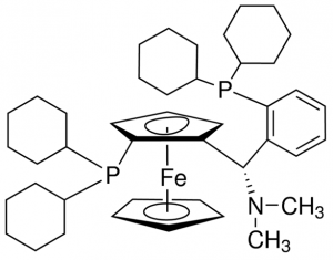 (SP)-1-Dicyclohexylphosphino-2-[(S)--(dimethylamino)-2-(dicyclohexylphosphino)benzyl]ferrocene 
