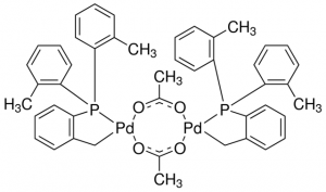 trans-Bis(acetato)bis[o-(di-o-tolylphosphino)benzyl]dipalladium(II) 