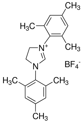 1,3-Bis(2,4,6-trimethylphenyl)-4,5-dihydroimidazolium tetrafluoroborate 