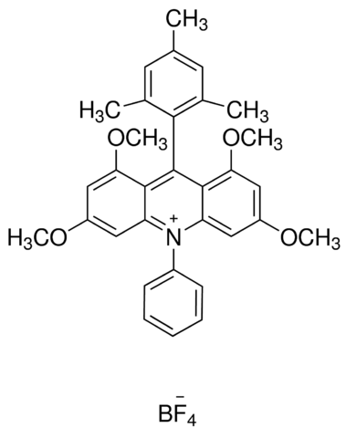 9-Mesityl-1,3,6,8-tetramethoxy-10-phenylacridin-10-ium tetrafluoroborate 900693-250MG