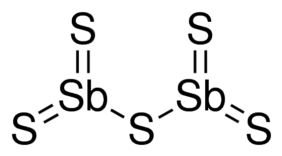 Antimony(V) sulfide 