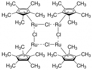 Chloro(pentamethylcyclopentadienyl)ruthenium(II) tetramer 