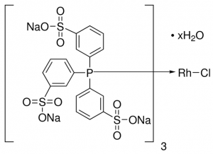 Chlorotris[3,3,3-phosphinidynetris(benzenesulfonato)]rhodium(I) nonasodium salt hydrate 567264-1G