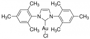 Chloro[1,3-bis(2,4,6-trimethylphenyl)imidazol-2-ylidene]gold(I) 