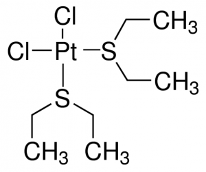 cis-Dichlorobis(diethyl sulfide)platinum(II) 