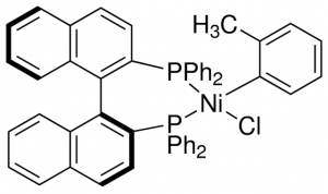 cis-[2,2-Bis(diphenylphosphino)-1,1-binaphthyl](2-methylphenyl)nickel(II) chloride 901166-100MG