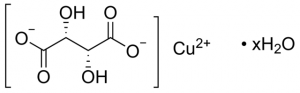 Copper(II) tartrate hydrate 