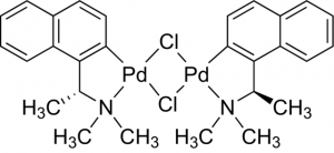 Di--chlorobis[1-[(1R)-1-(dimethylamino)ethyl]-2-naphthyl-C,N]dipalladium(II) 742368-500MG