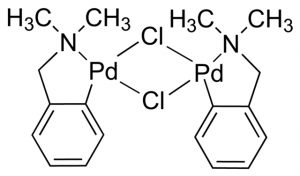 Di--chlorobis[2-[(dimethylamino)methyl]phenyl-C,N]dipalladium(II) 