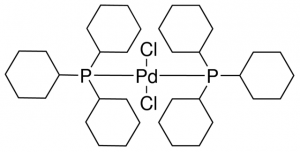 Dichlorobis(tricyclohexylphosphine)palladium(II) 