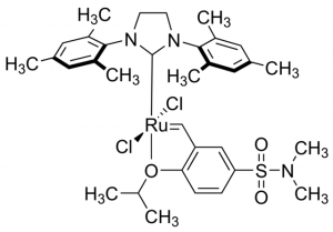 Dichloro[1,3-bis(2,4,6-trimethylphenyl)-2-imidazolidinylidene][[5-[(dimethylamino)sulfonyl]-2-(1-methylethoxy-O)phenyl]methylene-C]ruthenium(II) 