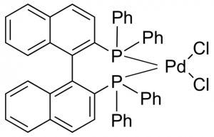 Dichloro[2,2-bis(diphenylphosphino)-1,1-binaphthyl]palladium(II) 