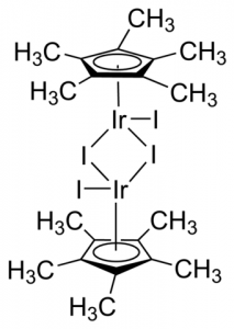 Diiodo(pentamethylcyclopentadienyl)iridium(III) dimer 