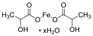 Iron(II) lactate hydrate 