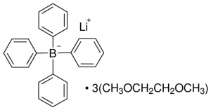 Lithium tetraphenylborate tris(1,2-dimethoxyethane) 