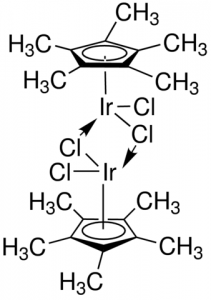 Pentamethylcyclopentadienyliridium(III) chloride,dimer 