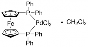 [1,1-Bis(diphenylphosphino)ferrocene]dichloropalladium(II), complex with dichloromethane 