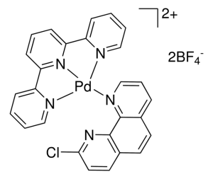 [Pd(terpy)(2-Cl-phen)](BF4)2 