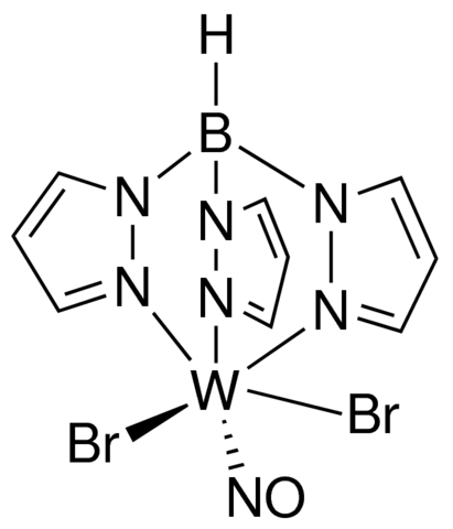 Dibromonitrosyl[tris(pyrazol-1-yl)borato]tungsten(II) 