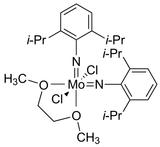Dichlorobis[(2,6-diisopropylphenyl)imido](1,2-dimethoxyethane)molybdenum(VI) 