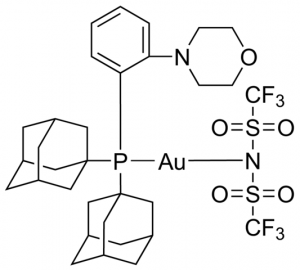{4-[2-Di(1-adamantyl)phosphino]phenylmorpholine}gold(I) bis(trifluoromethanesulfonyl)imide 