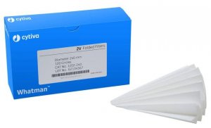 Whatman prepleated qualitative filter paper, Grade 2V WHA1202400