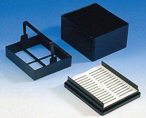 BRAND staining tray, black BR471400-5EA