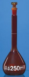 BRAND volumetric flask BLAUBRAND USP BR37484-2EA