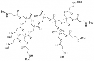 Polyester bis-MPA dendron 8 NHBoc, 1 carboxyl (core) 901380-100MG