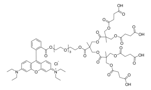 Polyester bis-MPA dendron, 4 carboxyl, 1 Rhodamine (core) 911496-50MG
