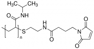 Poly(N-isopropylacrylamide), maleimide terminated 