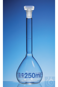   Vol.flask, BLAUBRAND, . , USP, . 50 , Boro 3.3, NS 12/21, - 36948